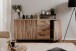Sideboard >Wellington< (BxHxT: 175x85x40 cm) in Schwedeneiche aus Holzwerkstoff
