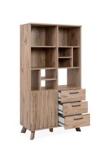 Highboard >Wellington< (BxHxT: 84,5x160x40 cm) in Schwedeneiche