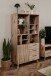 Highboard >Wellington< (BxHxT: 84,5x160x40 cm) in Schwedeneiche