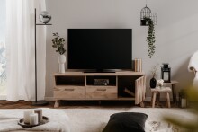 TV-Board >Wellington< (BxHxT: 140x50x40 cm) in Schwedeneiche - 140x50x40 (BxHxT)