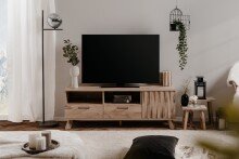 TV-Board >Wellington< (BxHxT: 140x50x40 cm) in Schwedeneiche - 140x50x40 (BxHxT)