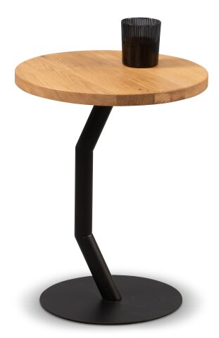 Beistelltisch >Tim< (DxBxHxT: 35x35x45x35 cm) in Wildeiche - 35x35 (BxT)