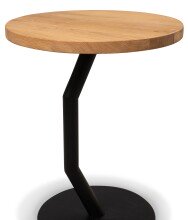 Beistelltisch >Tim< (DxBxHxT: 35x35x45x35 cm) in Wildeiche - 35x35 (BxT)