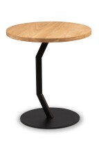 Beistelltisch >Tim< (DxBxHxT: 45x45x50x45 cm) in Wildeiche - 45x45 (BxT)