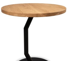 Beistelltisch >Tim< (DxBxHxT: 45x45x50x45 cm) in Wildeiche - 45x45 (BxT)