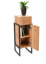 Beistellschrank >Bolzano< (BxHxT: 30x80x30 cm) in Wildeiche - 30x30 (BxT)