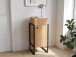 Beistellschrank >Bolzano< (BxHxT: 30x80x30 cm) in Wildeiche - 30x30 (BxT)