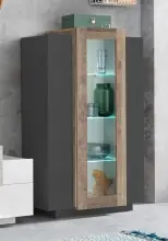 Standvitrine >Corona< (BxHxT: 80x120,5x38 cm) in...