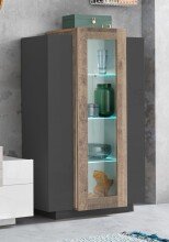 Standvitrine >Corona< (BxHxT: 80x120,5x38 cm) in...