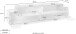 Lowboard >Corona< (BxHxT: 200x51,6x45 cm) in Anthrazit/ Oak