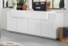 Sideboard >Corona< (BxHxT: 200x85,6x45 cm) in weiß/weiß hochglanz