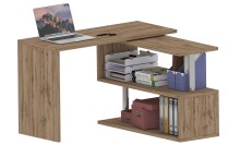 Schreibtisch >Volta< (BxHxT: 120x75x50 cm) in wotan oak - 120x75x50 (BxHxT)