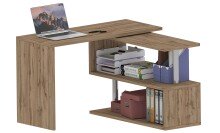 Schreibtisch >Volta< (BxHxT: 120x75x50 cm) in wotan oak - 120x75x50 (BxHxT)