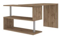 Schreibtisch >Volta< (BxHxT: 120x75x50 cm) in wotan oak - 120x75x50 (BxHxT)