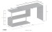 Schreibtisch >Volta< (BxHxT: 120x75x50 cm) in wotan oak - 120x75x50 (BxHxT)
