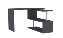 Schreibtisch >Volta< (BxHxT: 120x75x50 cm) in schiefer - 120x75x50 (BxHxT)