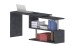 Schreibtisch >Volta< (BxHxT: 120x75x50 cm) in schiefer - 120x75x50 (BxHxT)