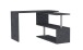 Schreibtisch >Volta< (BxHxT: 120x75x50 cm) in schiefer - 120x75x50 (BxHxT)
