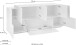 Sideboard >Coro< (BxHxT: 200x86x45 cm) in anthrazit matt/Oak - 200x86x45 (BxHxT)