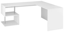 Eckschreibtisch >Esse Angolo< (BxHxT: 180x75x60 cm) in weiß - 180x75x60 (BxHxT)