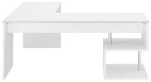 Eckschreibtisch >Esse Angolo< (BxHxT: 180x75x60 cm) in weiß - 180x75x60 (BxHxT)