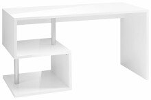 Schreibtisch >Esse Angolo< (BxHxT: 140x75x60 cm) in weiß - 140x75x60 (BxHxT)
