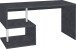Schreibtisch >Esse Angolo< (BxHxT: 140x75x60 cm) in Schiefer - 140x75x60 (BxHxT)