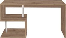 Schreibtisch >Esse Angolo< (BxHxT: 140x75x60 cm) in Wotan/Eiche