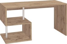 Schreibtisch >Esse Angolo< (BxHxT: 140x75x60 cm) in Wotan/Eiche