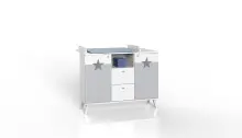 Wickelkommode >ROCKY< (BxHxT: 122x101x75 cm) in...