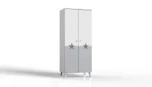 Kleiderschrank >ROCKY< (BxHxT: 83x202x55 cm) in...