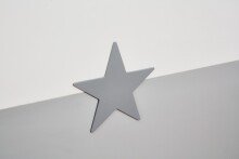 Drehtürenschrank >ROCKY< (BxHxT: 125x202x55 cm) in WEISS + LIGHT GREY