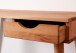 Schreibtisch >TI-0078< (BxHxT: 120x75x55 cm) in natur geölt - 120x75x55 (BxHxT)