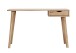 Schreibtisch >TI-0078< (BxHxT: 120x75x55 cm) in natur geölt - 120x75x55 (BxHxT)