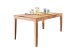 Esstisch >TI-0598< (BxHxT: 160x75x90 cm) in natur geölt - 160x75x90 (BxHxT)