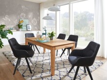 Esstisch >TI-0598< (BxHxT: 140x75x90 cm) in natur...