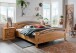 Nachtkommode >SZ-0111< (BxHxT: 60x59,5x45 cm) in braun - 60x59,5x45 (BxHxT)