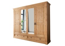 Kleiderschrank >SZ-0079< (BxHxT: 254x215x62 cm)...