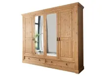 Kleiderschrank >SZ-0079< (BxHxT: 254x215x62 cm)...