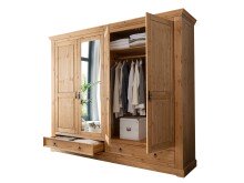 Kleiderschrank >SZ-0079< (BxHxT: 254x215x62 cm)...