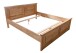 Bett >SZ-0079< (BxHxT: 192x98x209 cm) Kiefer eichefarbig- 192x98x209 (BxHxT)