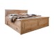 Bett >SZ-0079< (BxHxT: 192x98x209 cm) Kiefer eichefarbig- 192x98x209 (BxHxT)