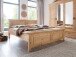 Schlafzimmer-Set >SZ-0079< in eiche aus Kiefernholz geölt und gebeizt