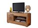 TV-Wand >WZ-0315< (BxHxT: 130x62,1x46 cm) in natur geölt - 130x62,1x46 (BxHxT)