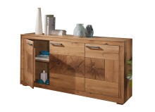 Sideboard >WZ-0315< (BxHxT: 171x85,5x40 cm) in natur geölt - 171x85,5x40 (BxHxT)