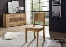 Sideboard >WZ-0315< (BxHxT: 171x85,5x40 cm) in natur geölt - 171x85,5x40 (BxHxT)