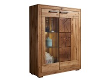 Highboard >WZ-0315< (BxHxT: 103x135x40 cm) in natur...