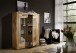 Highboard >WZ-0315< (BxHxT: 103x135x40 cm) in natur geölt - 103x135x40 (BxHxT)