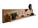 Wandboard >WZ-0315< (BxHxT: 178x30x22 cm) in natur geölt - 178x30x22 (BxHxT)