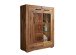 Highboard >WZ-0315< (BxHxT: 103x135x40 cm) in naur geölt - 103x135x40 (BxHxT)
